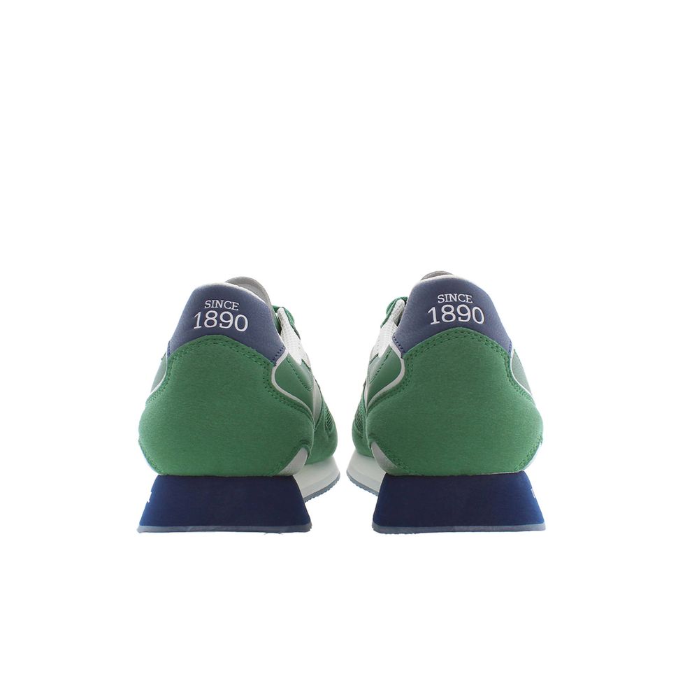 U.S. POLO ASSN. Green Polyester Sneaker