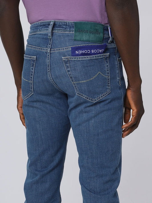 Jacob Cohen Elegant Blue Regular Fit Denim