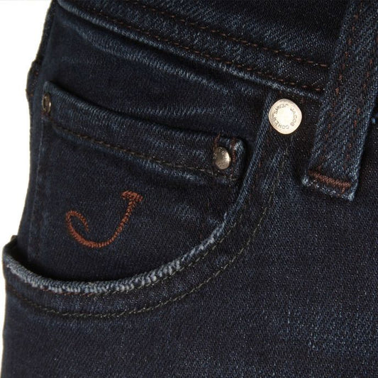Jacob Cohen Blue Cotton Men's Jeans