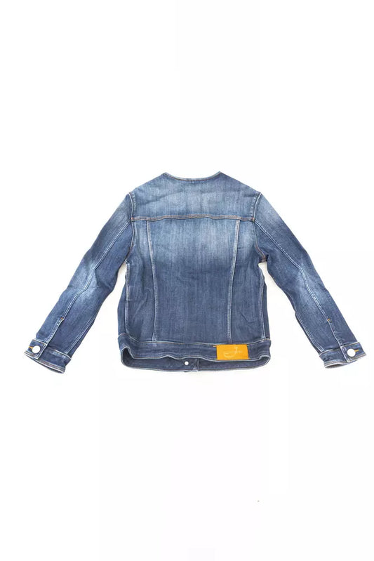 Jacob Cohen Blue Cotton Women Blazer