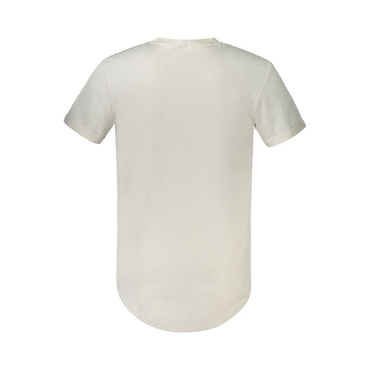 Calvin Klein White Cotton Men T-Shirt