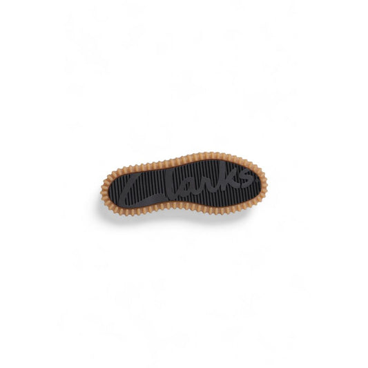 Clarks Black Suede Leather Flat Shoe