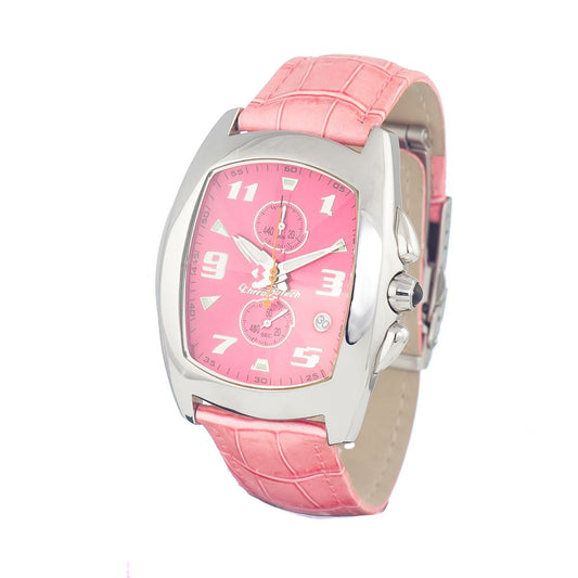 Chronotech Silver Stainless Steel Watch