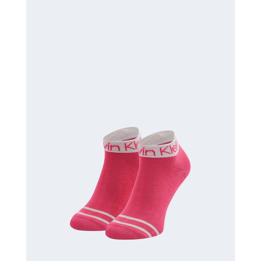 Calvin Klein Pink Cotton Tights & Sock