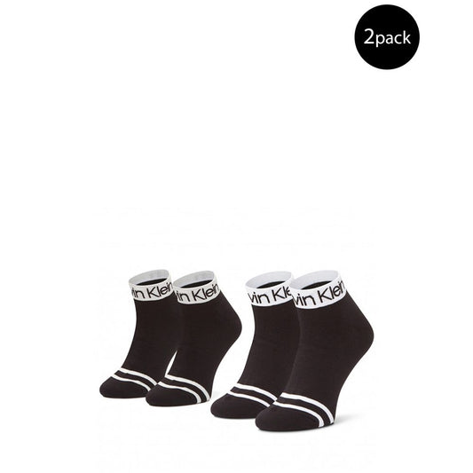 Calvin Klein Black Cotton Tights & Sock