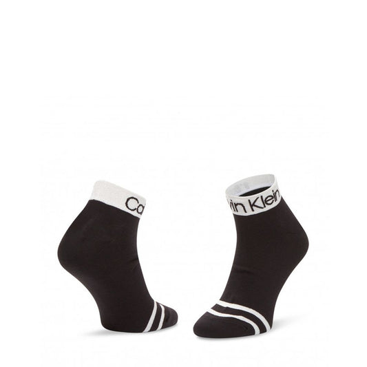 Calvin Klein Black Cotton Tights & Sock