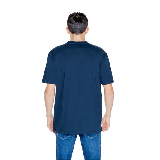Tommy Hilfiger Jeans Blue Cotton Cotton T-Shirt