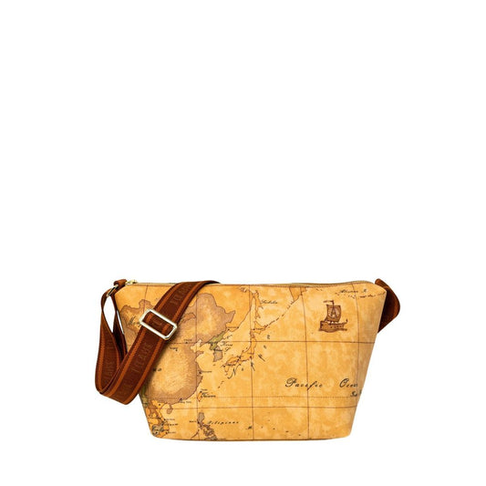Alviero Martini Prima Classe Beige Artificial Leather Handbag