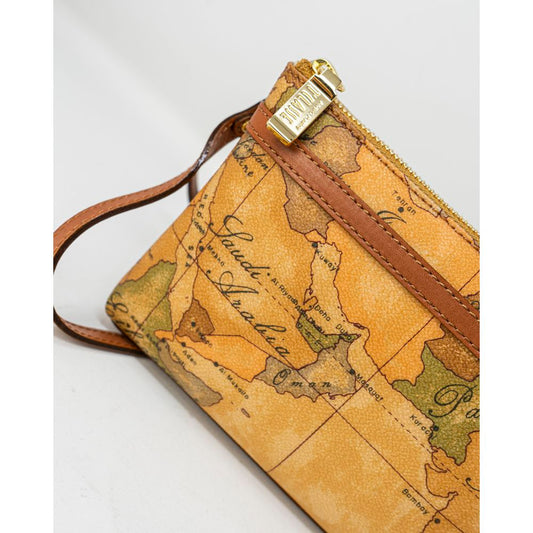Alviero Martini Prima Classe Beige Leather Handbag