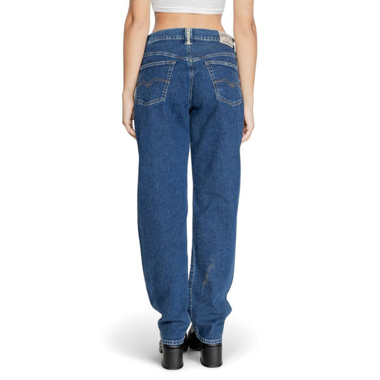 Replay Blue Cotton Jeans & Pant