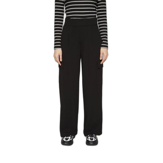 Jacqueline De Yong Black Polyester Jeans & Pant