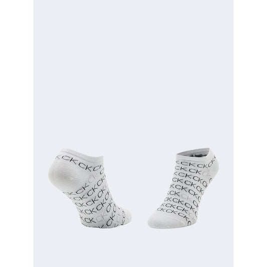 Calvin Klein White Cotton Tights & Sock
