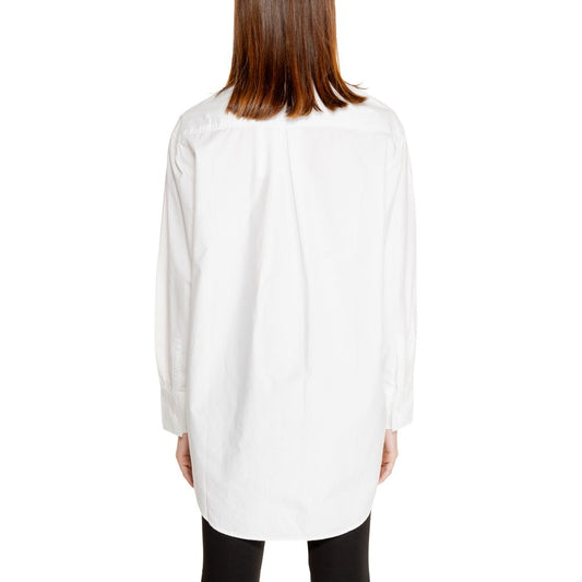Calvin Klein Jeans White Recycled Cotton Shirt