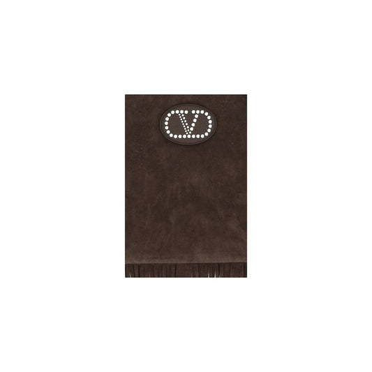 Valentino Garavani Suede Leather Shoulder Bag
