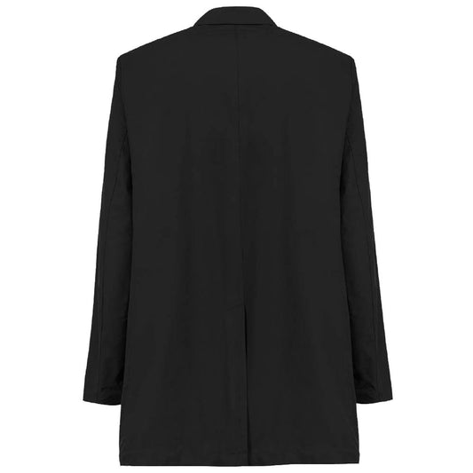 People Of Shibuya Black Recycled Polyester Men Trench