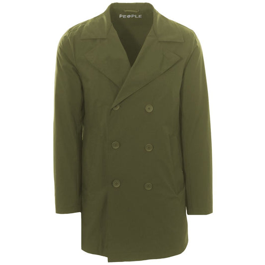 People Of Shibuya Green Recycled Polyester Men Jacket