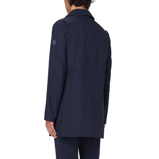 People Of Shibuya Blue Recycled Polyester Men Jacket