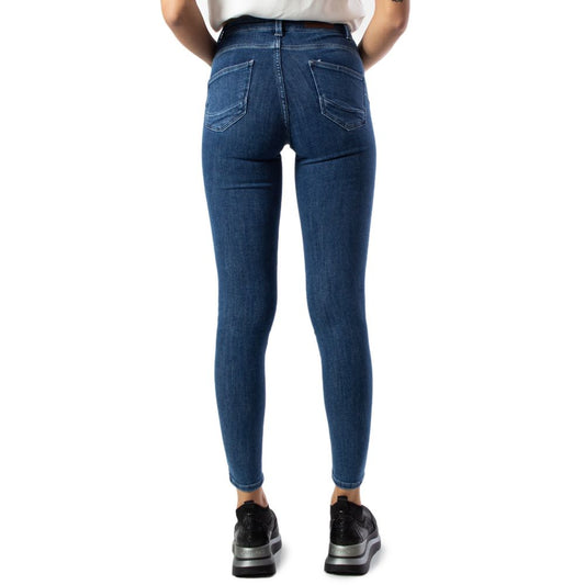 Only Blue Cotton Jeans & Pant