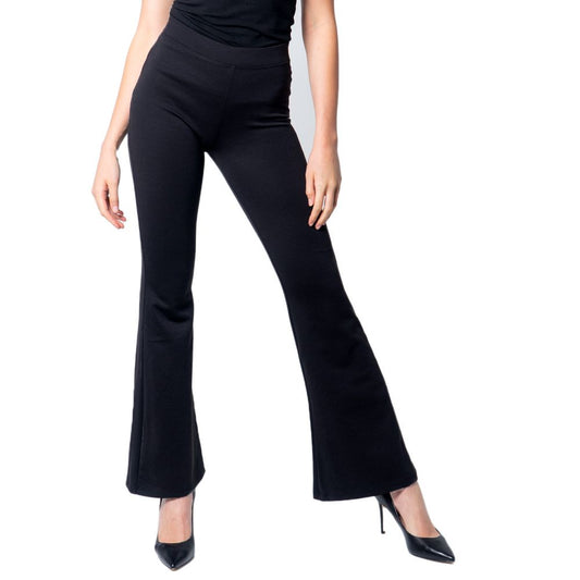 Only Black Polyester Jeans & Pant