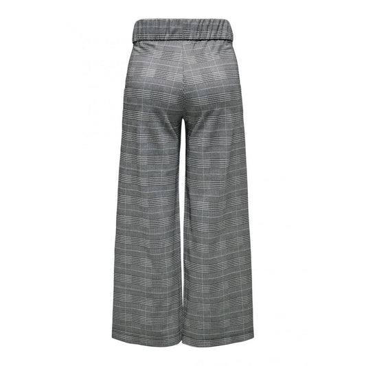 Jacqueline De Yong Black Polyester Jeans & Pant