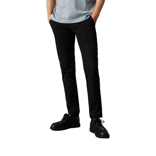Calvin Klein Jeans Black Cotton Cotton Jeans & Pant