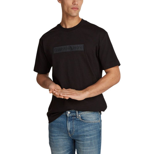 Calvin Klein Jeans Black Recycled Cotton T-Shirt