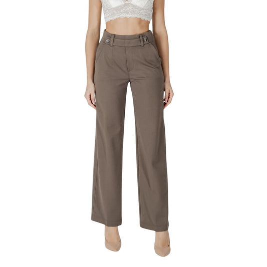 Street One Gray Viscose Jeans & Pant