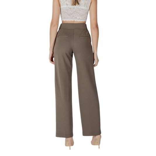 Street One Gray Viscose Jeans & Pant