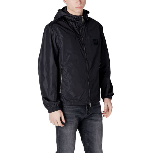 Armani Exchange Black Polyamide Jacket