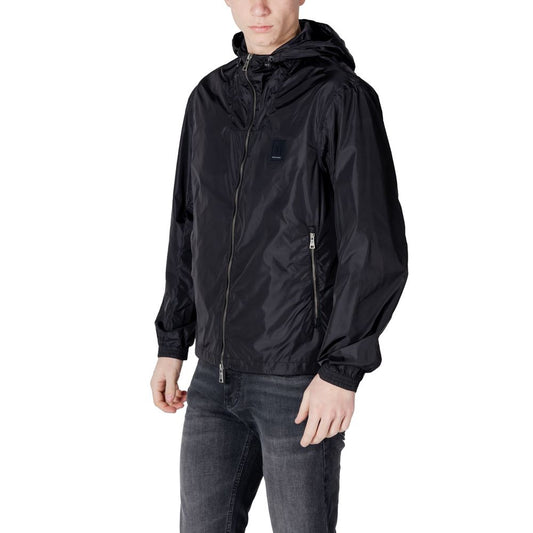 Armani Exchange Black Polyamide Jacket