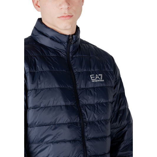 EA7 Emporio Armani Blue Polyamide Jacket