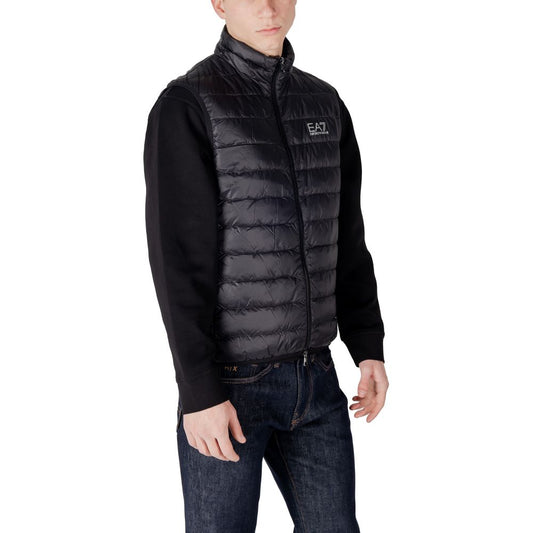 EA7 Emporio Armani Black Polyamide Jacket