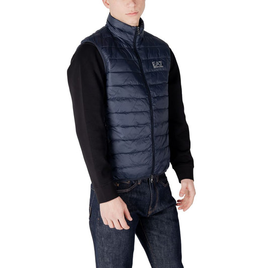 EA7 Emporio Armani Blue Polyamide Jacket