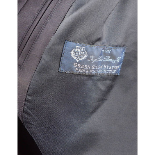 Made in Italy Blue Wool Vergine Jacket