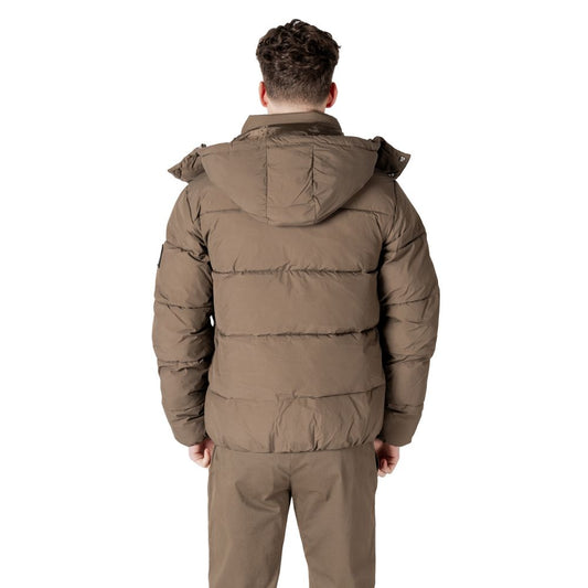 Calvin Klein Jeans Gray Polyamide Jacket