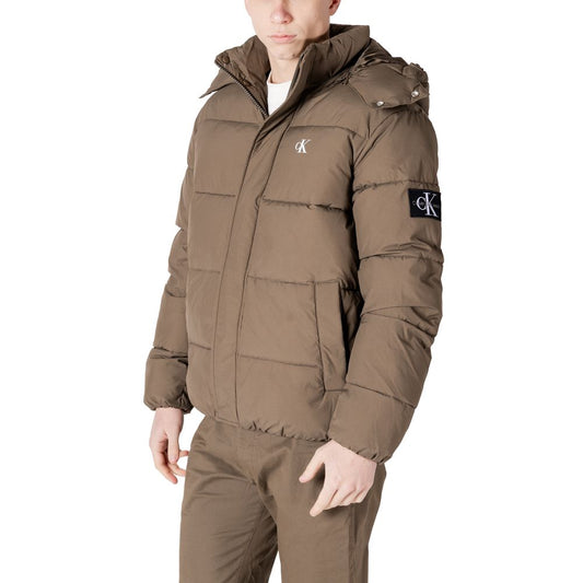Calvin Klein Jeans Gray Polyamide Jacket