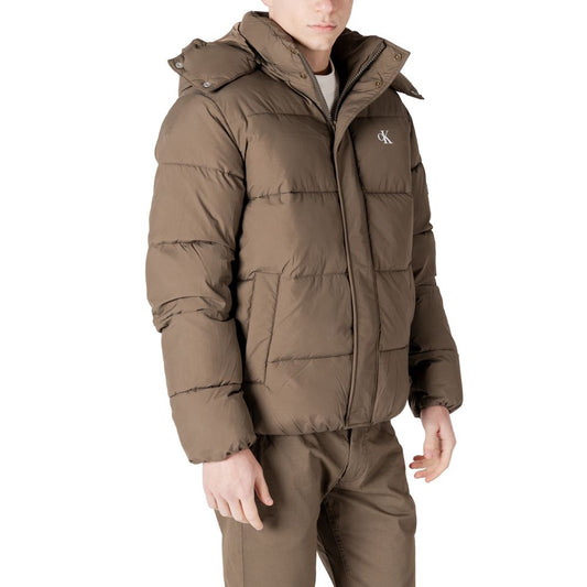Calvin Klein Jeans Gray Polyamide Jacket