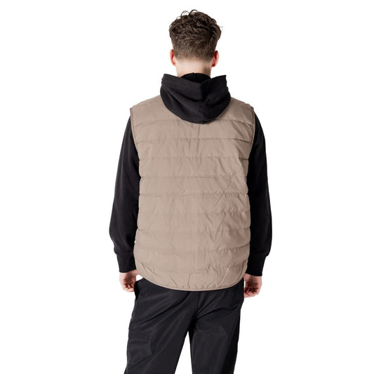 Calvin Klein Jeans Beige Recycled Polyamide Jacket