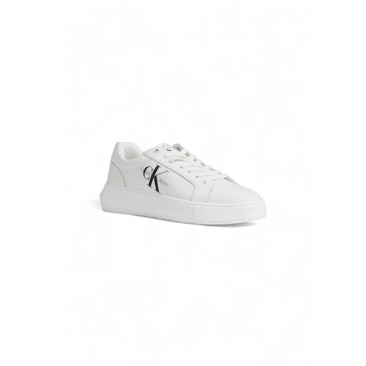 Calvin Klein White Leather Sneaker