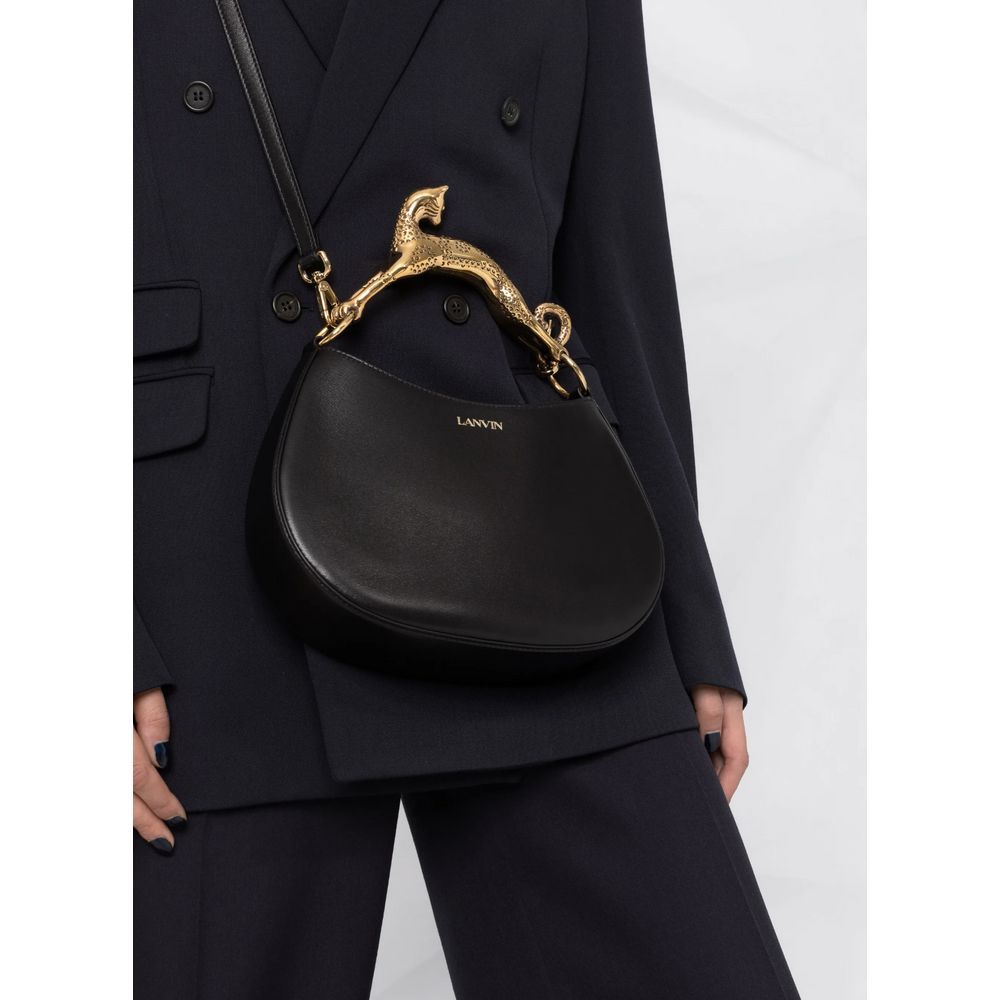 Lanvin Black Leather Handbag