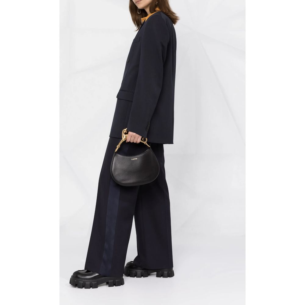 Lanvin Black Leather Handbag