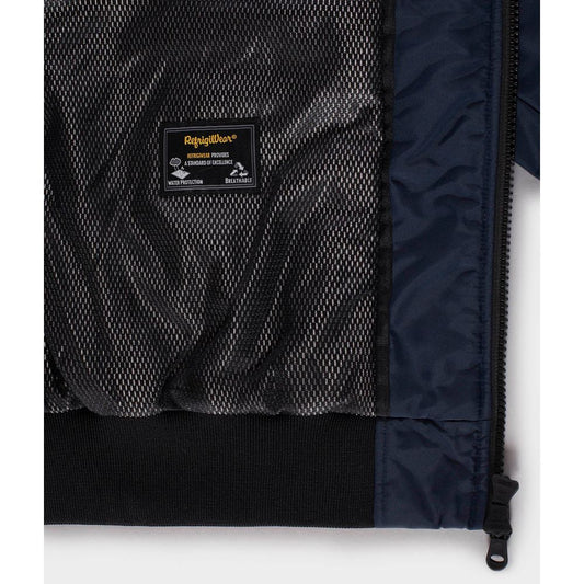 Refrigiwear Blue Polyamide Men Jacket
