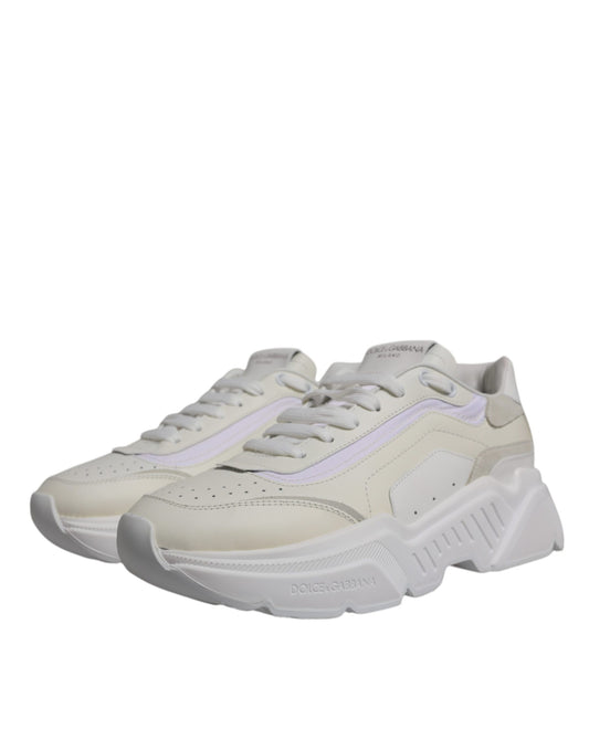 Dolce & Gabbana White Daymaster Low Top Sneakers Shoes