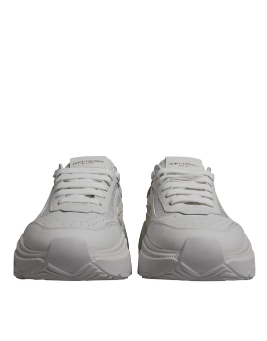 Dolce & Gabbana White Daymaster Low Top Sneakers Shoes