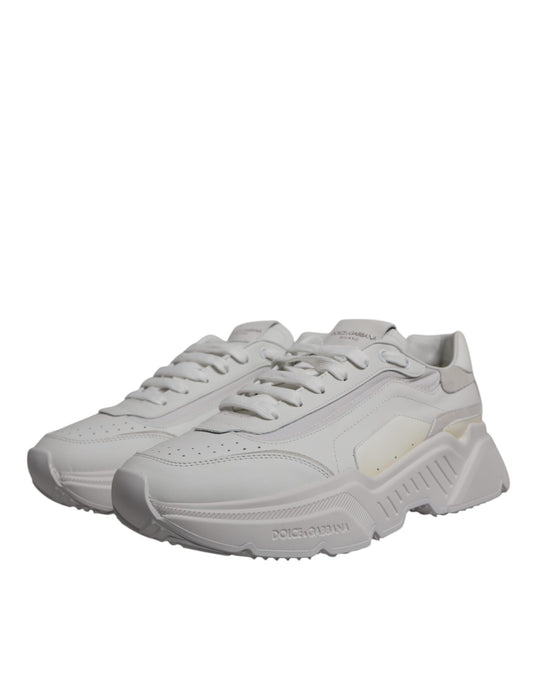 Dolce & Gabbana White Daymaster Low Top Sneakers Shoes