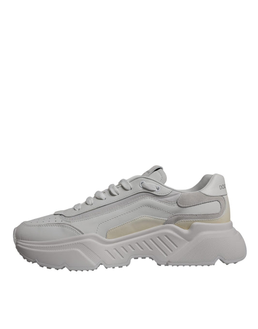 Dolce & Gabbana White Daymaster Low Top Sneakers Shoes