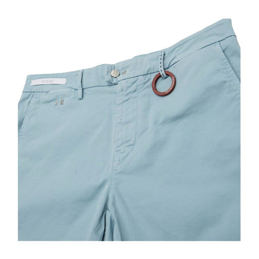 Tramarossa Light Blue Linen Short