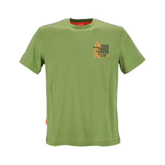 Suns Green Cotton T-Shirt