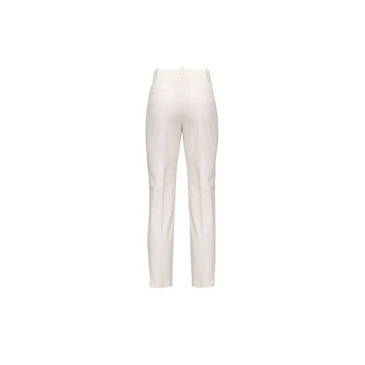 PINKO White Polyester Jeans & Pant