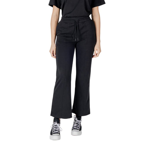 Converse Black Cotton Jeans & Pant